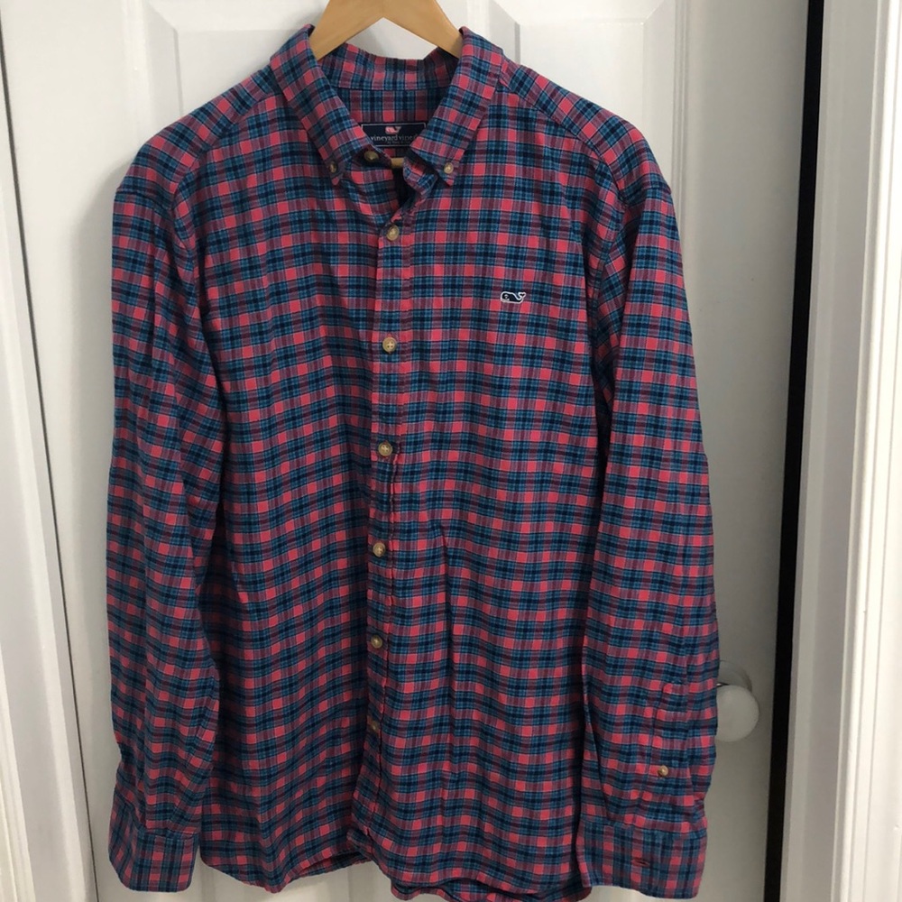 Vineyard Vines - flannel button down
